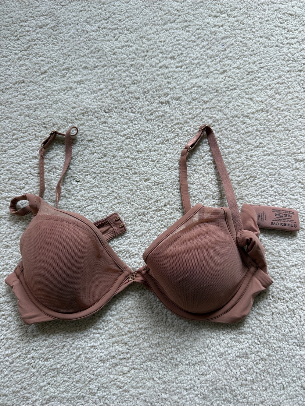 ThirdLove Dusty Rose T-Shirt Bra - Smooth Molded Cups